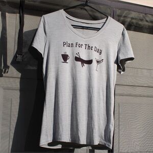 NWOT Medium Plan For the Day Short Sleeve Tee